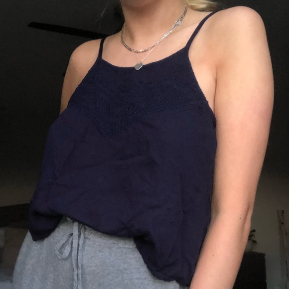 Roxy Backless Embroidered Tank - Picture 4 of 6